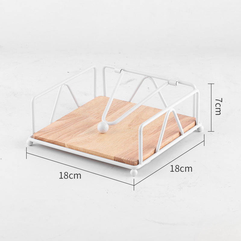 Porte-serviettes en papier pour restaurant, hôtel, buffet, carré