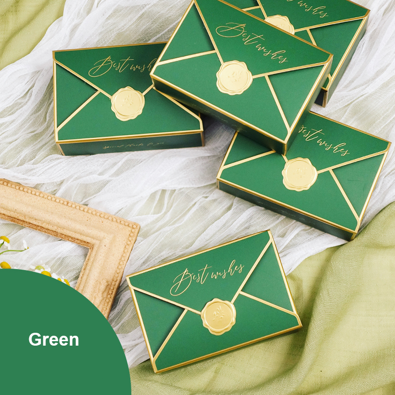 علبة هدايا شوكولاتة سكرية عتيقة، علبة حلوى لحفلات الزفاف، عبوة من 10 قطع