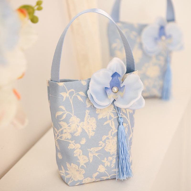 أكياس الحلوى وأكياس السكر لحفلات الزفاف وأكياس تغليف الهدايا المحمولة باليد