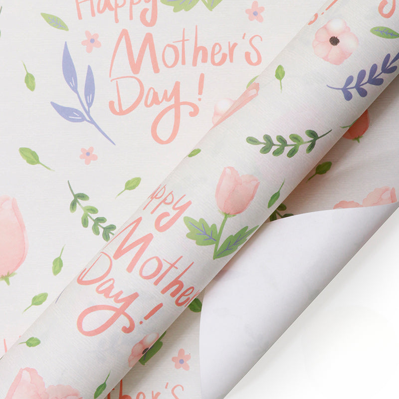 ورق تغليف بنمط زهور عتيق ورق تغليف هدايا العيد