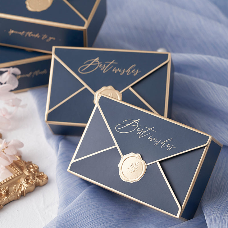 علبة هدايا شوكولاتة سكرية عتيقة، علبة حلوى لحفلات الزفاف، عبوة من 10 قطع