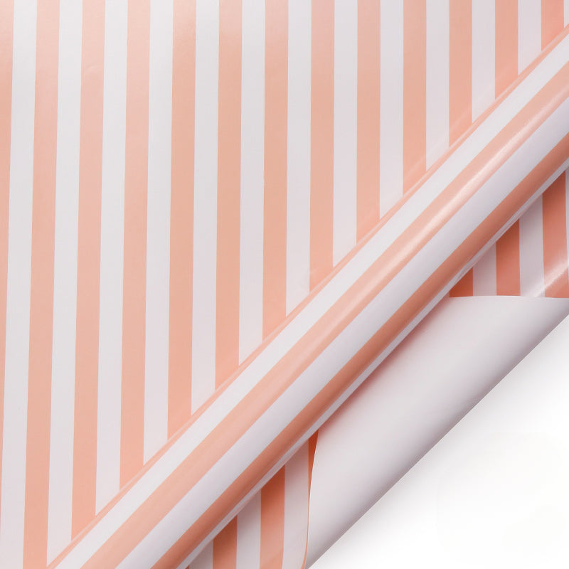 ورق تغليف هدايا العيد بخطوط منقطة وحب ورق تغليف مقاوم للماء