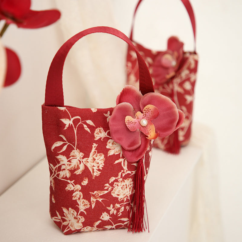 أكياس الحلوى وأكياس السكر لحفلات الزفاف وأكياس تغليف الهدايا المحمولة باليد