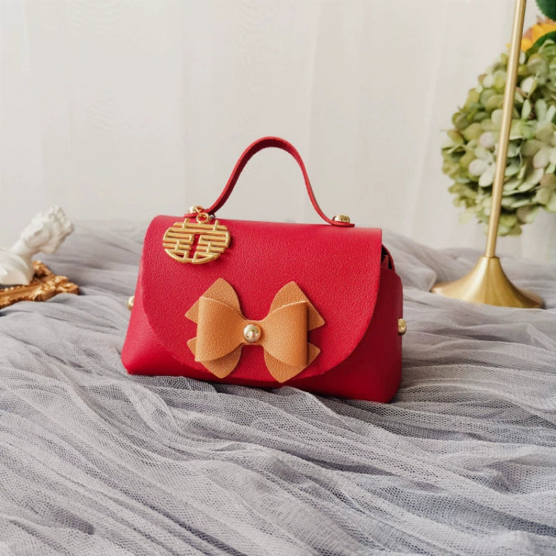 Lot de 10 sacs fourre-tout en cuir PU perlé en forme de sac à sucre, sacs d'emballage cadeau