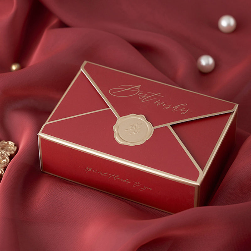 علبة هدايا شوكولاتة سكرية عتيقة، علبة حلوى لحفلات الزفاف، عبوة من 10 قطع