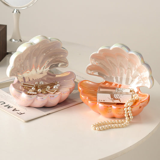 Boîte de rangement en céramique pour bijoux, décoration de la maison