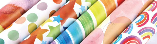 Papier d'emballage cadeau d'anniversaire Rainbow Love Papier d'emballage pour bouquet de Saint-Valentin