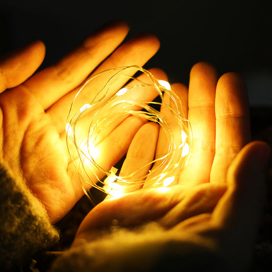 Guirlande lumineuse LED pour emballage cadeau, lumières de fête, décoration extérieure