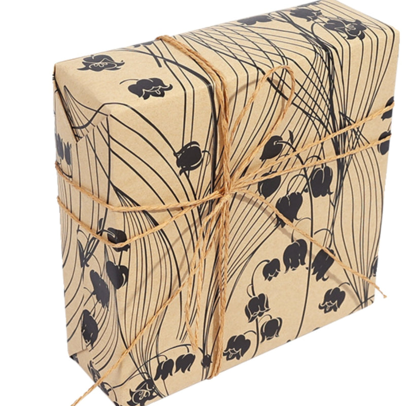 ورق تغليف هدايا أعياد الميلاد العتيقة ورق كرافت ورق هدايا الأعمال