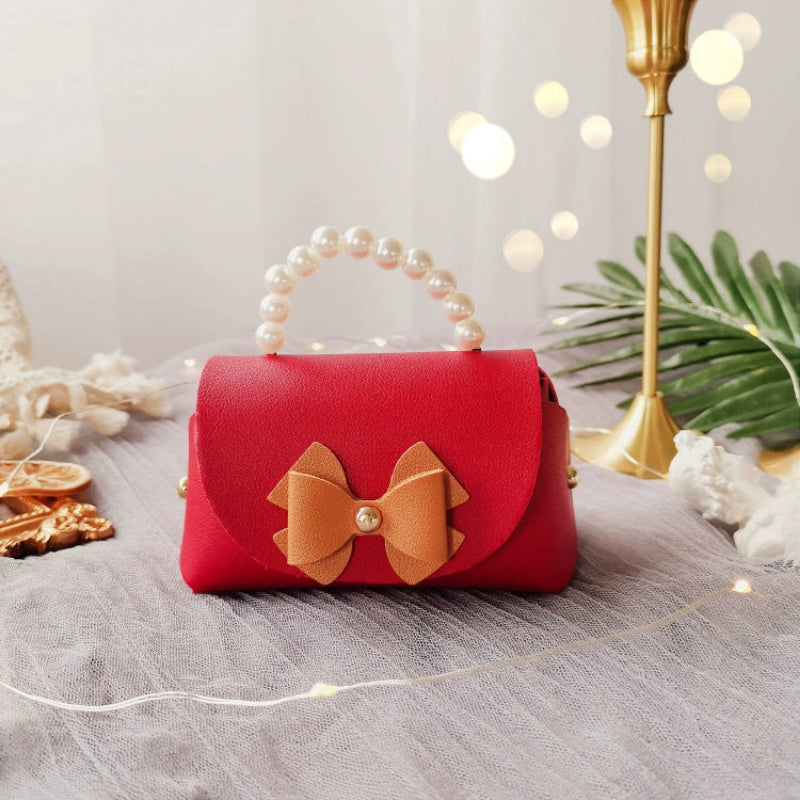 Lot de 10 sacs fourre-tout en cuir PU perlé en forme de sac à sucre, sacs d'emballage cadeau