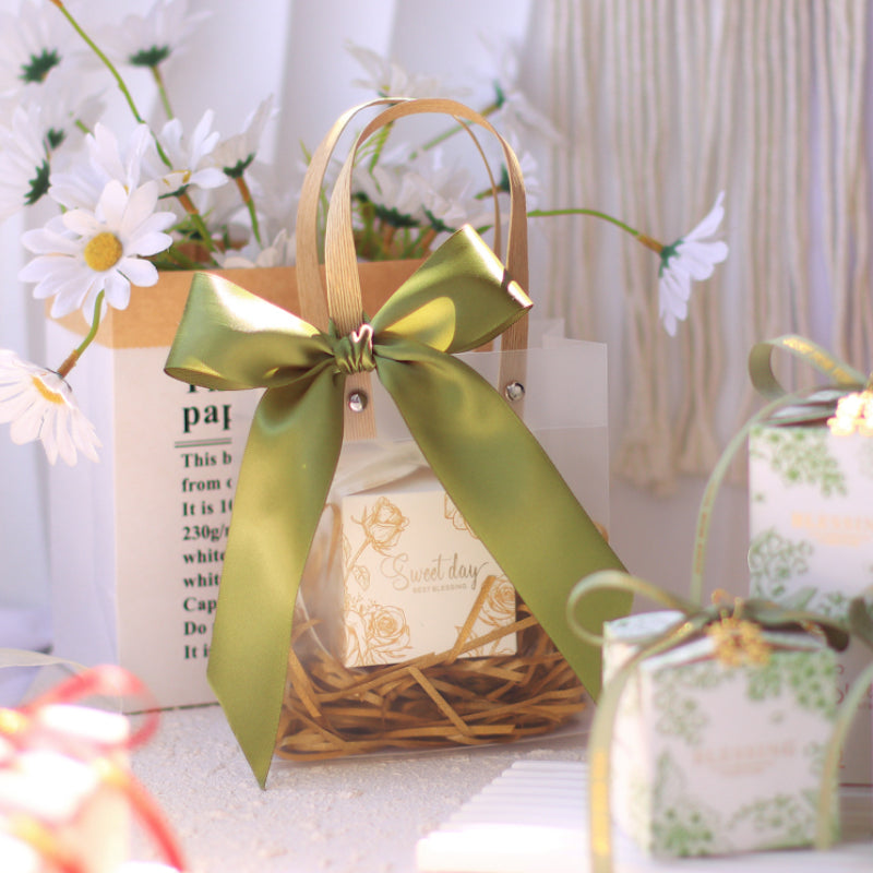 Coffret cadeau à imprimé floral, lot de 20 boîtes à bonbons pour fête de mariage