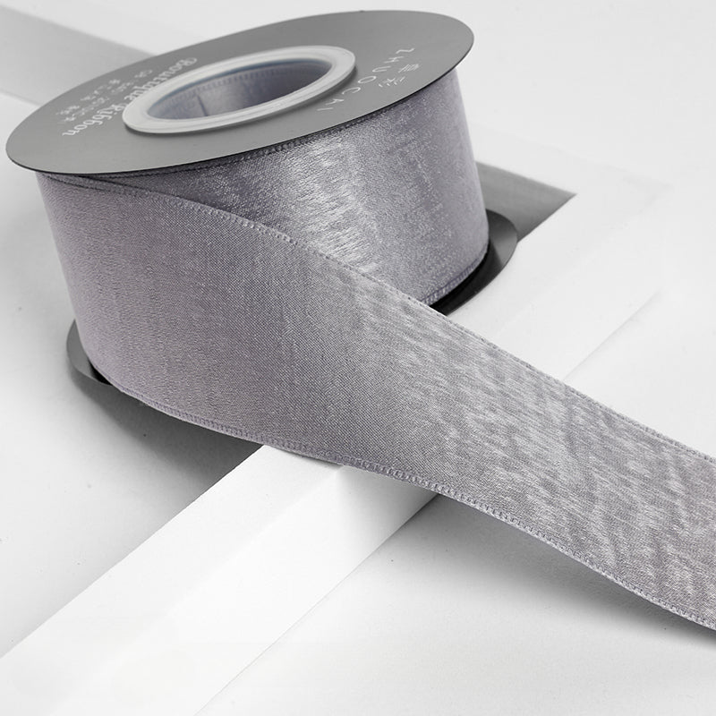 شريط فيونكة مخملي من جلد الغزال مصنوع يدويًا في صندوق هدايا شريط مخملي (4 سم × 9 أمتار)