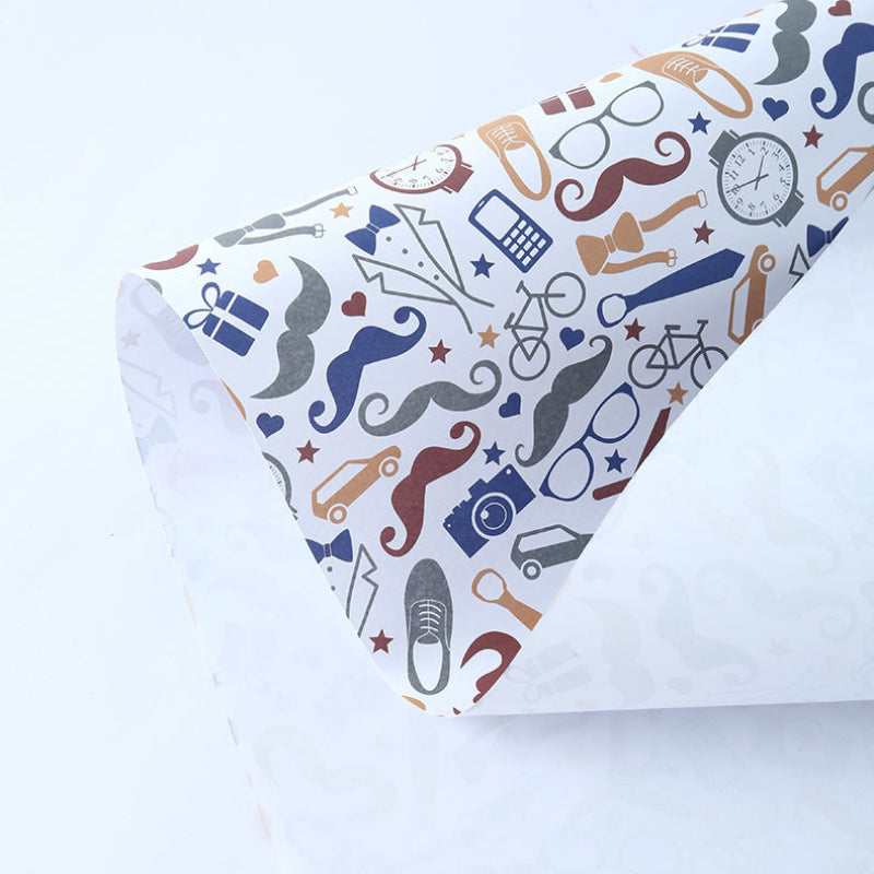 ورق تغليف علب الهدايا لرجال الأعمال وورق تغليف هدايا عيد الأب وأعياد الميلاد