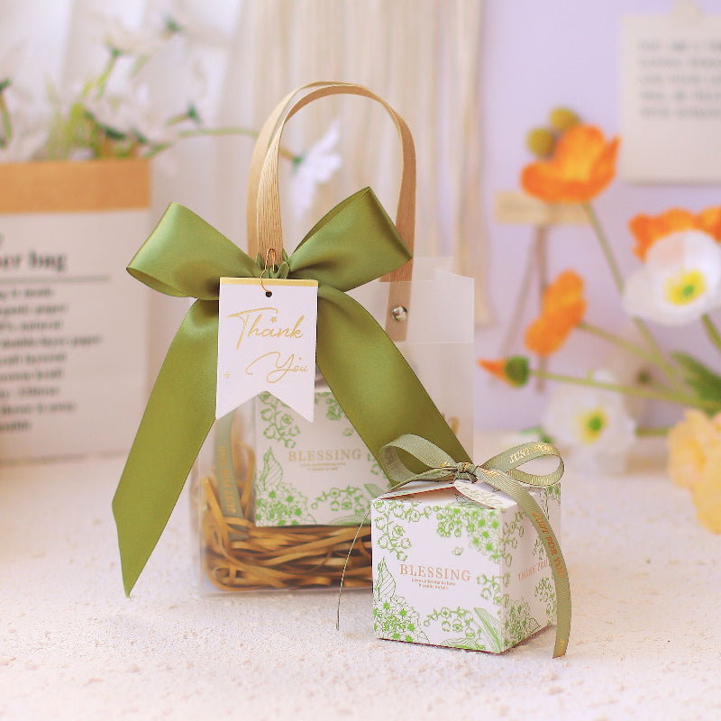 Coffret cadeau à imprimé floral, lot de 20 boîtes à bonbons pour fête de mariage