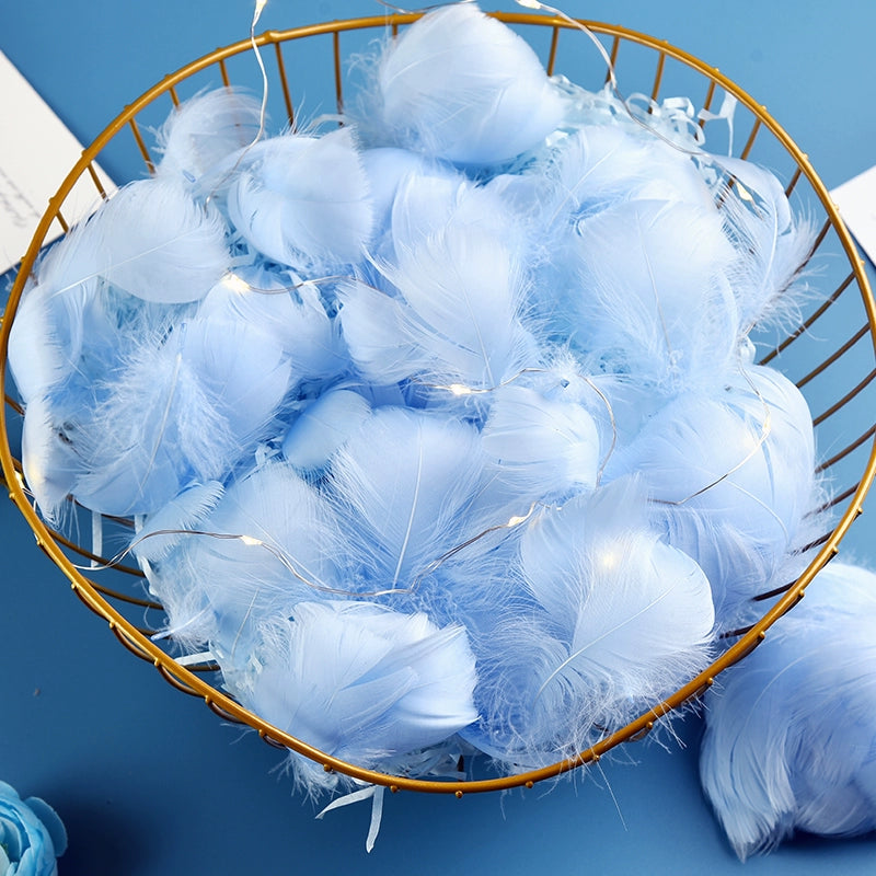 مادة حشو الريش لتغليف الهدايا وتغليف الهدايا