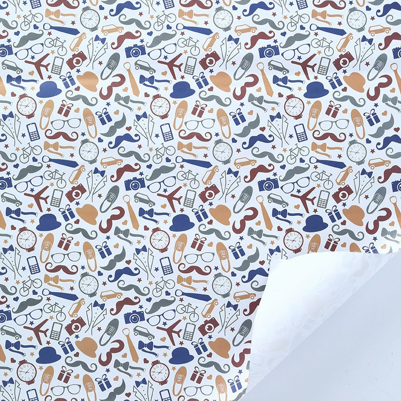 ورق تغليف علب الهدايا لرجال الأعمال وورق تغليف هدايا عيد الأب وأعياد الميلاد