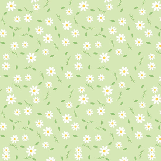 Papier d'emballage cadeau Tour Eiffel Trèfle à quatre feuilles Marguerite