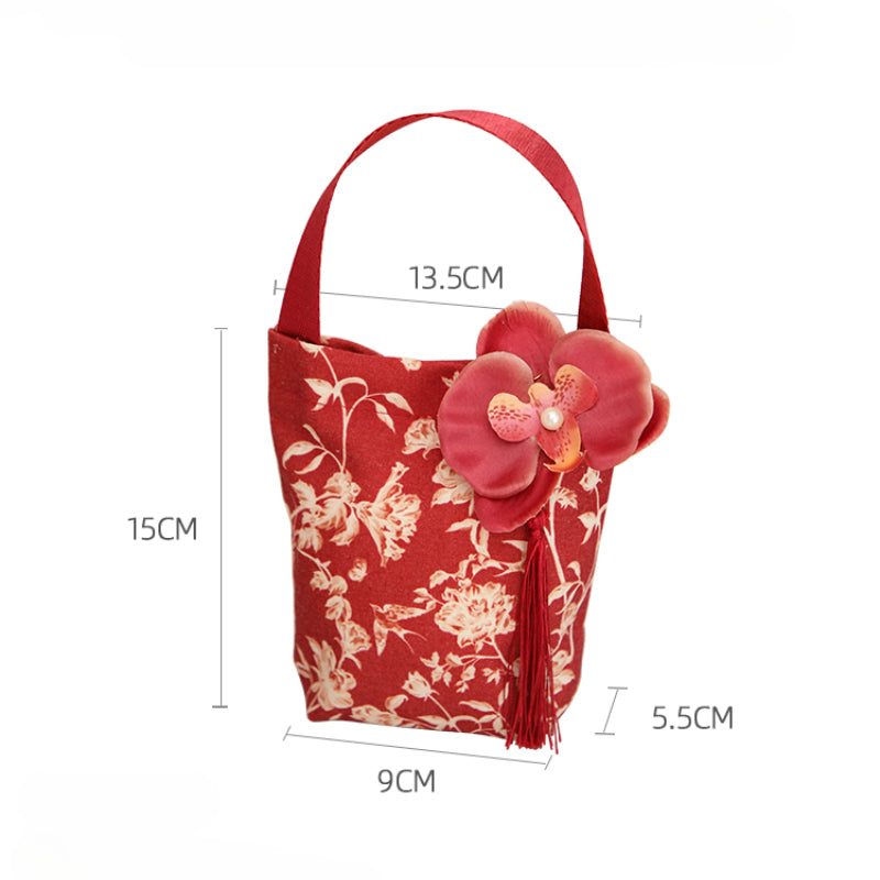 أكياس الحلوى وأكياس السكر لحفلات الزفاف وأكياس تغليف الهدايا المحمولة باليد