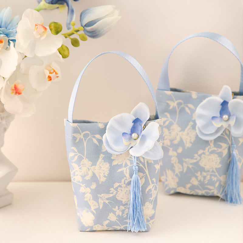 أكياس الحلوى وأكياس السكر لحفلات الزفاف وأكياس تغليف الهدايا المحمولة باليد