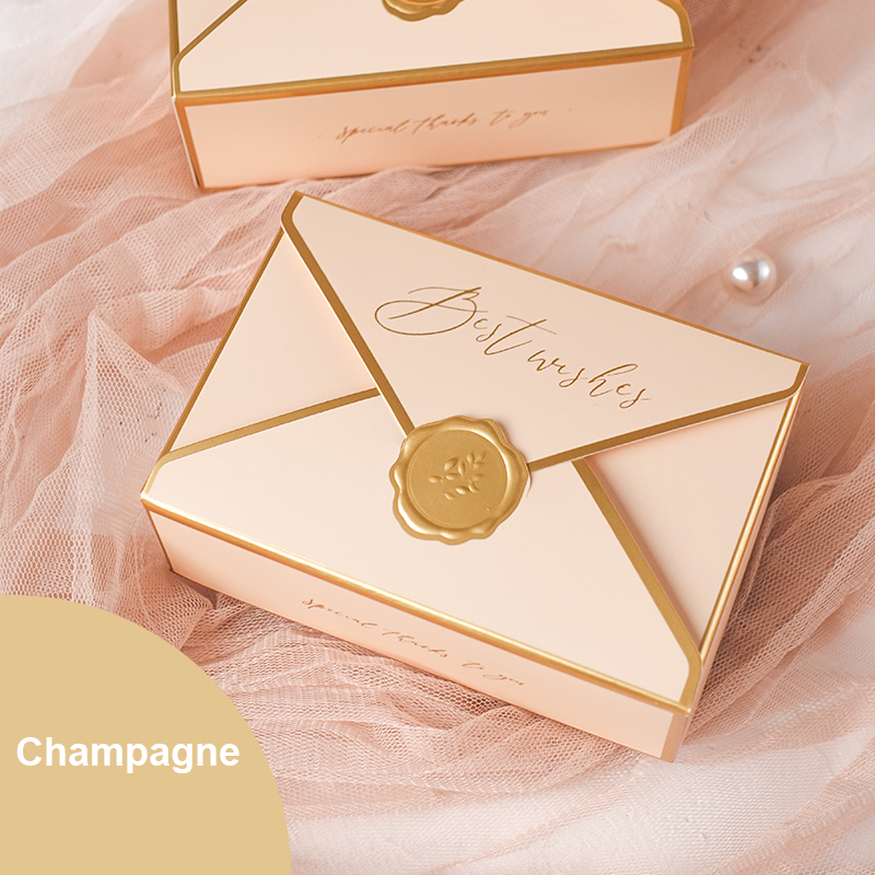 علبة هدايا شوكولاتة سكرية عتيقة، علبة حلوى لحفلات الزفاف، عبوة من 10 قطع