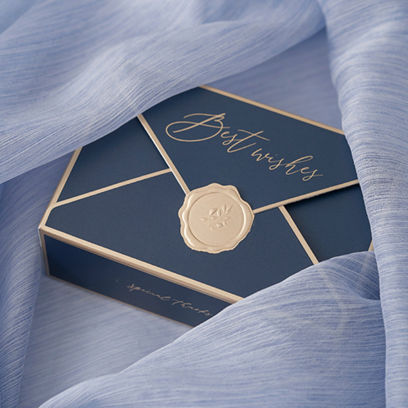 علبة هدايا شوكولاتة سكرية عتيقة، علبة حلوى لحفلات الزفاف، عبوة من 10 قطع