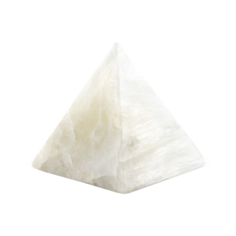 Veilleuse minérale pyramidale pour chambre à coucher, lumière de sommeil, décoration créative pour la maison