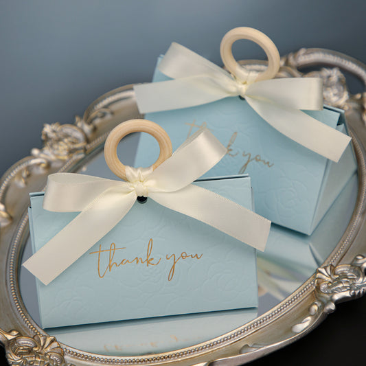 Boîte d'emballage de bonbons Boîte de chocolats Boîte cadeau de fête de mariage Baby Shower