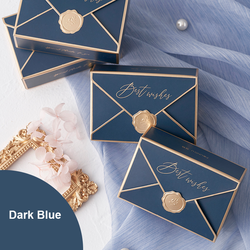 علبة هدايا شوكولاتة سكرية عتيقة، علبة حلوى لحفلات الزفاف، عبوة من 10 قطع