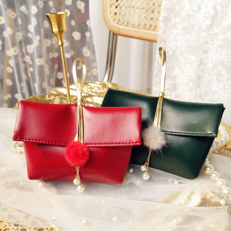 أكياس الحلوى المخملية حفل زفاف مقبض أكياس الهدايا حزمة 10