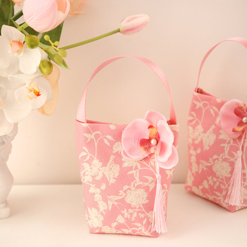 أكياس الحلوى وأكياس السكر لحفلات الزفاف وأكياس تغليف الهدايا المحمولة باليد