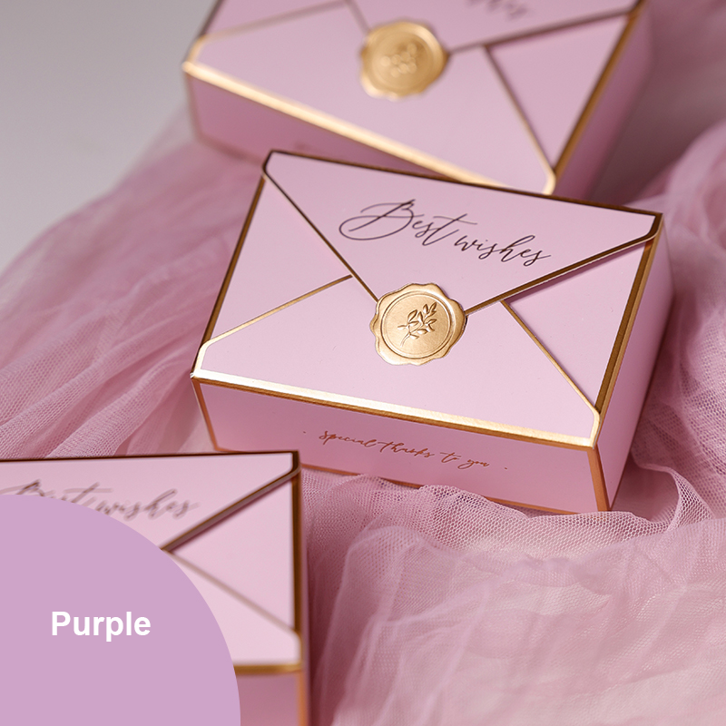 علبة هدايا شوكولاتة سكرية عتيقة، علبة حلوى لحفلات الزفاف، عبوة من 10 قطع