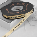 BEST WISHES FOR YOU (Gold 1cm X 45Meters)