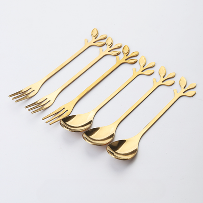 Fruit Fork Spoon Cutlery Iron Rabbit Storage Rack