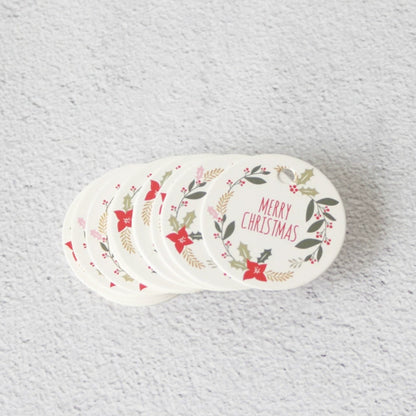 Étiquette de Noël Étiquette de bonhomme de neige Étiquette de père Noël Étiquette d'arbre de Noël Étiquettes d'emballage de cadeaux de pâtisserie Étiquettes de décoration