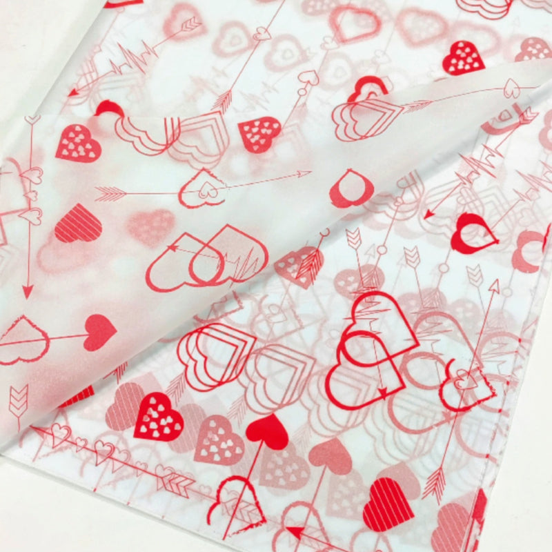 Valentine's Day Love Wrap Snow Pear Paper Flower Gift Wrapping Tissue Paper