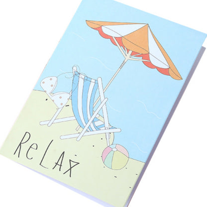 Children's Birthday Card Cartoon Travel Postcard