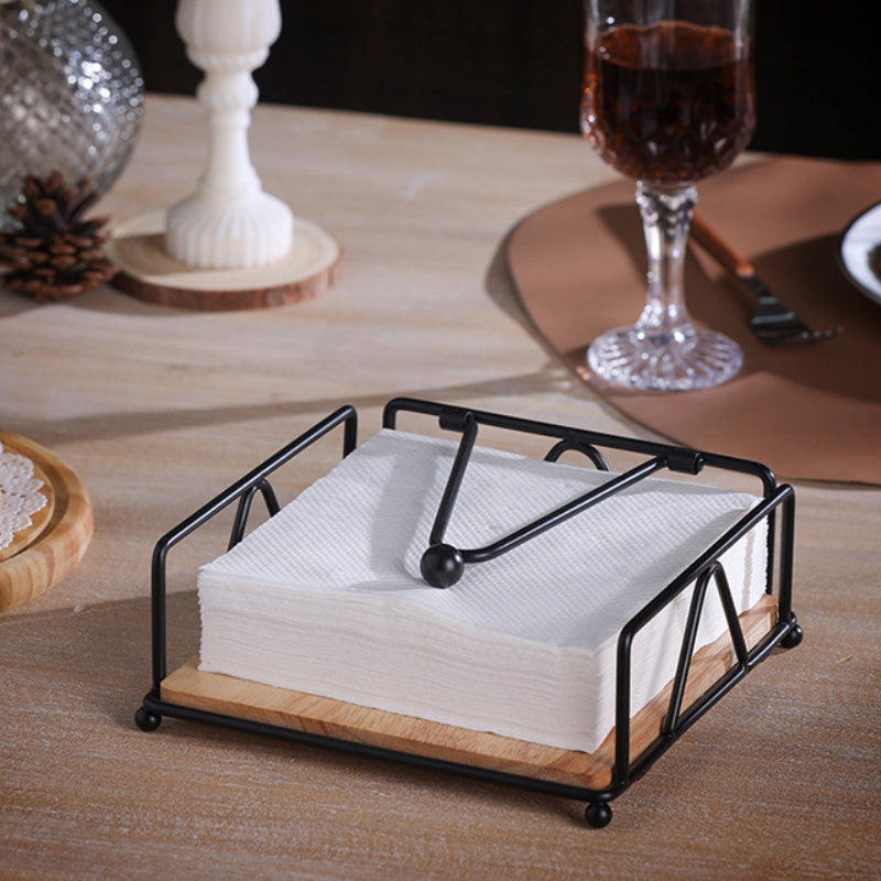 Napkin Holder Restaurant Hotel Paper Holder Buffet Square Paper Towel Holder