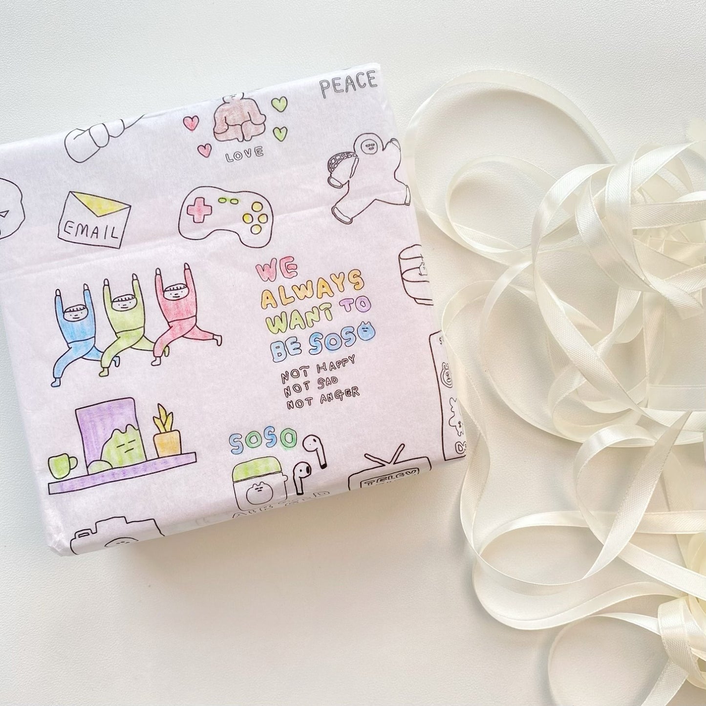 Graffiti Tissue Paper Cartoon DIY Gift Tissue Paper