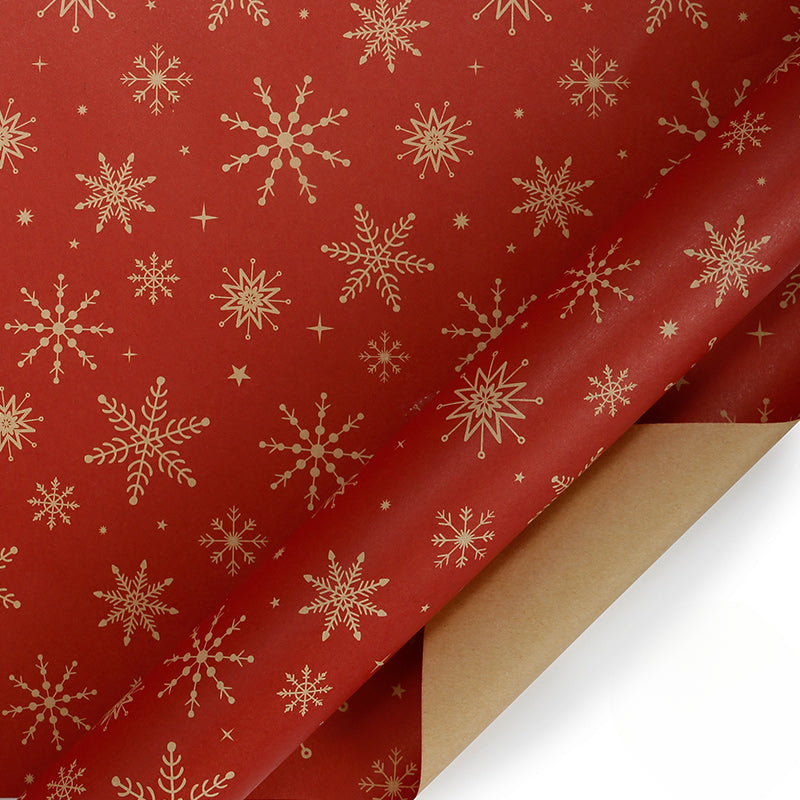 Vintage Christmas Gift Wrapping Paper Kraft Paper Material