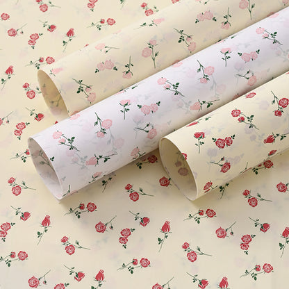 Rose Pattern Tissue Paper Gift Wrapping Paper