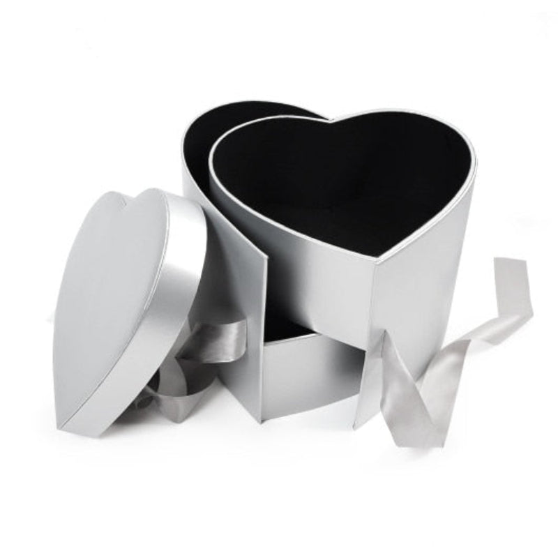 Pearlescent Double Layer Rotating Heart Gift Box