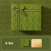 Coffret Vert + Raphia (Sac cadeau non inclus)