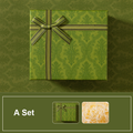 Green Box + Raffia (Gift bag not included)