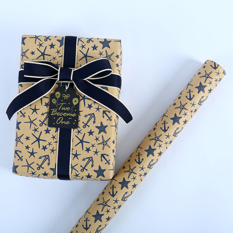 Vintage Wrapping Paper Kraft Paper Birthday Gift Wrap Paper