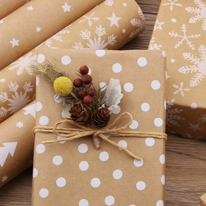 Christmas Large Size Wrapping Paper Holiday Gift Paper Birthday Gift Wrapping Kraft Paper