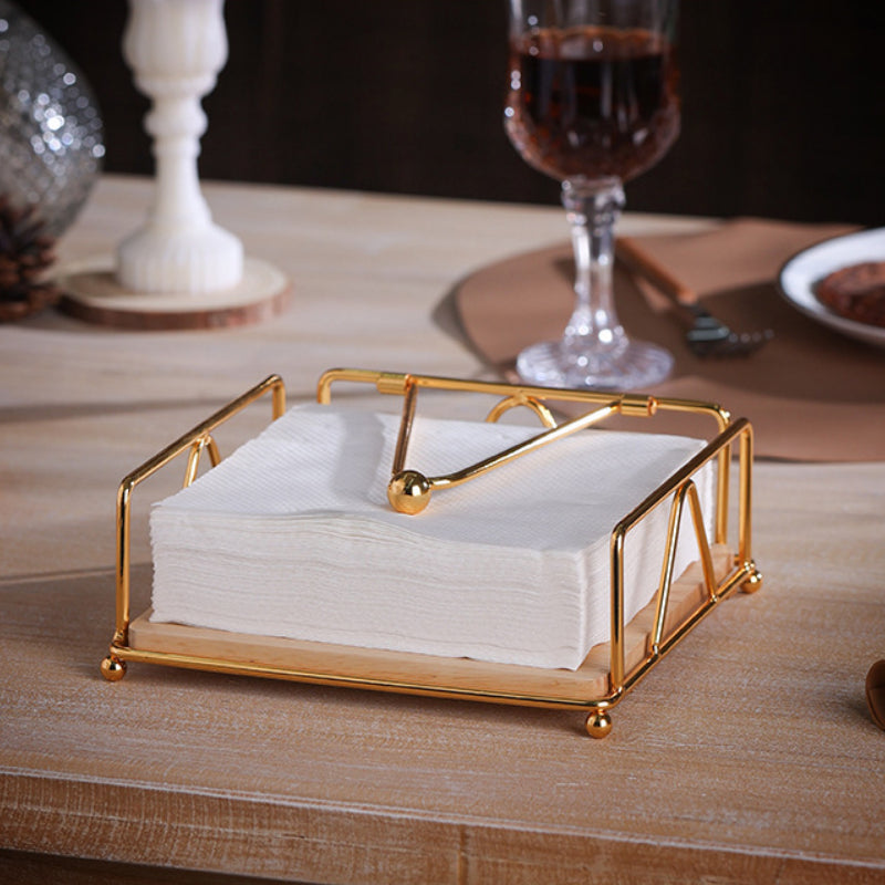 Napkin Holder Restaurant Hotel Paper Holder Buffet Square Paper Towel Holder