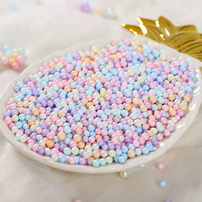 Remplissage de boîte cadeau en boule de mousse colorée Décoration en boule de mousse colorée