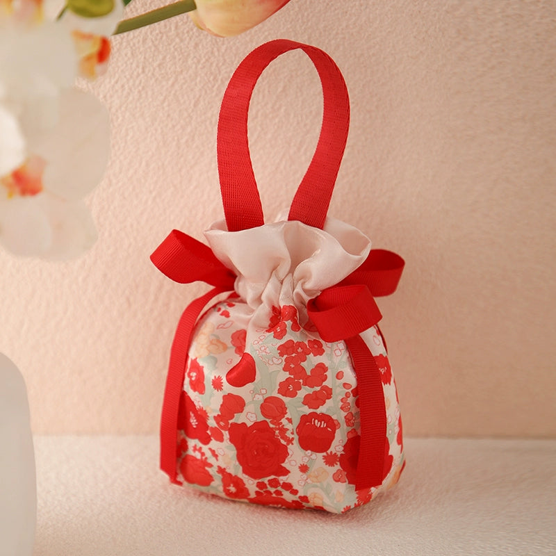 Wedding Candy Bag Handbag Free Folding Gift Bag Pack 10