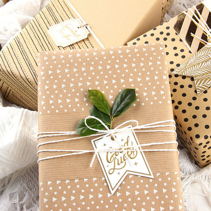 Environmentally Friendly Wrapping Paper Birthday Gift Wrap Paper Kraft Paper