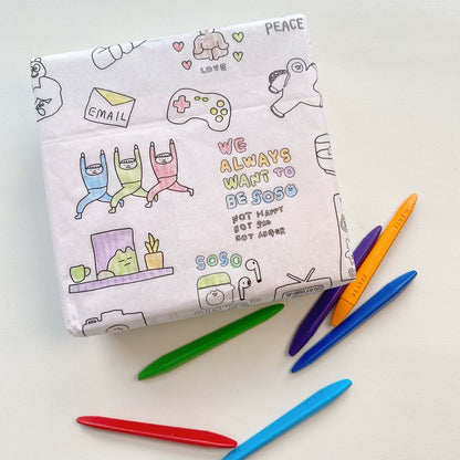 Graffiti Tissue Paper Cartoon DIY Gift Tissue Paper